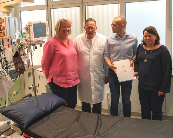 2023-06-09 Fördermittelübergabe an das WMK Krankenhaus Ludwigslust