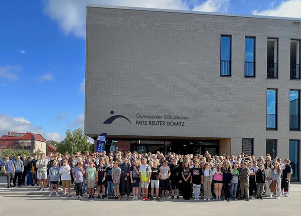 2023-08-28 Einweihung Teilneubau Haus 3 Schulzentrum Fritz Reuter Dömitz