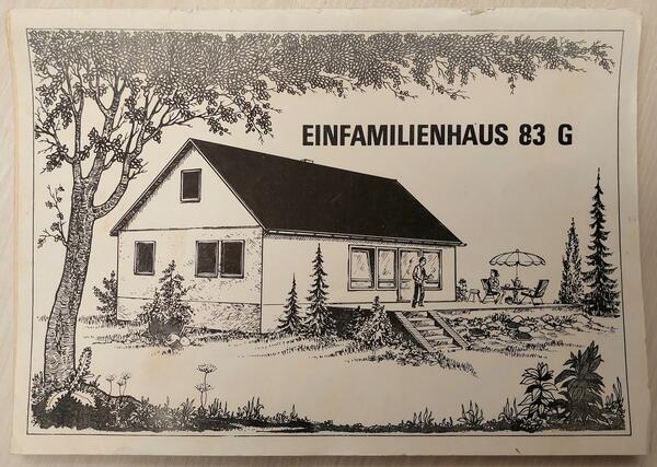 Katalog Typenbauten, Einfamilienhaus Typ 83 G