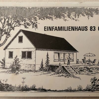Katalog Typenbauten, Einfamilienhaus Typ 83 G