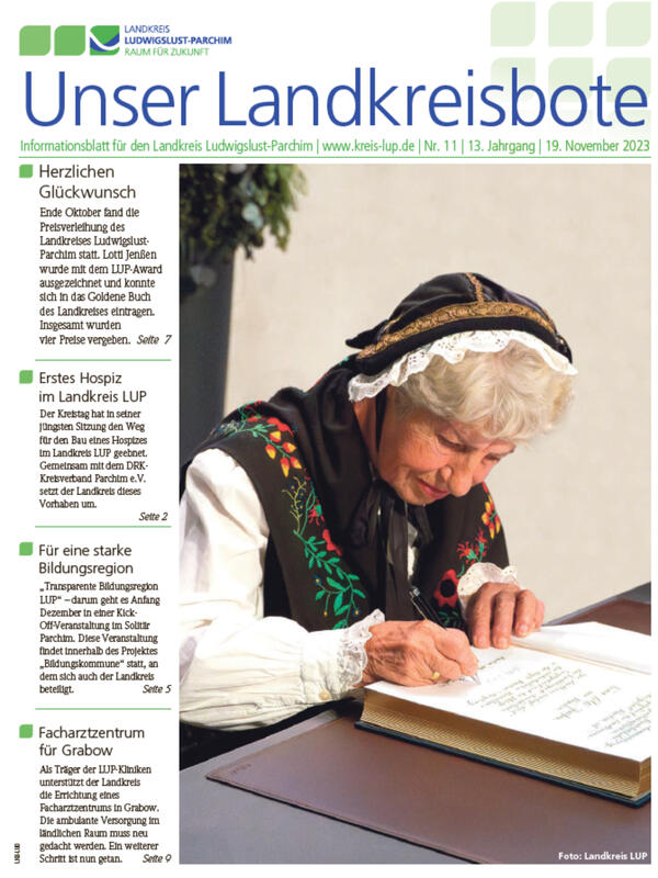 2023-11-19 Unser Landkreisbote Ausgabe November 2023
