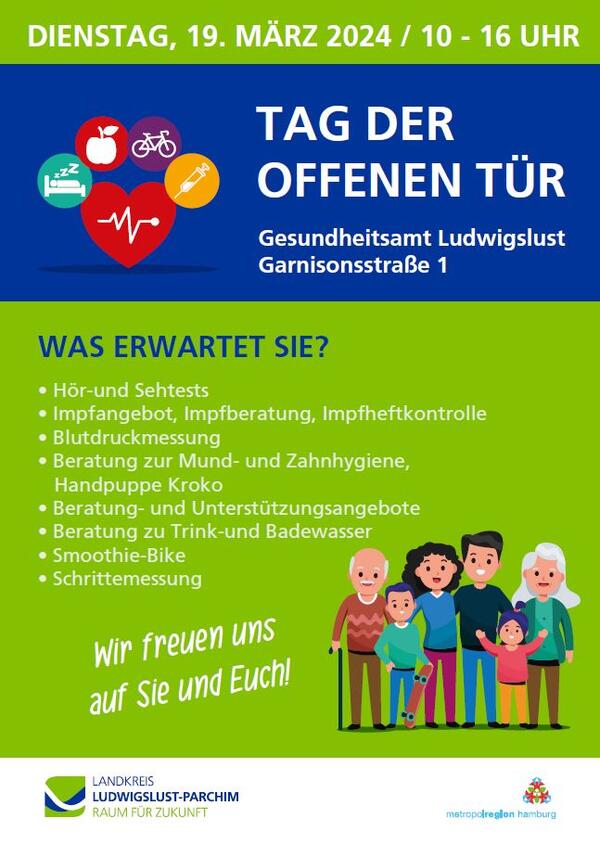 Tag der offenen Tür des Gesundheitsamtes am 19.03.2024
