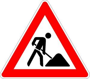 Bauschild_Bauarbeiten