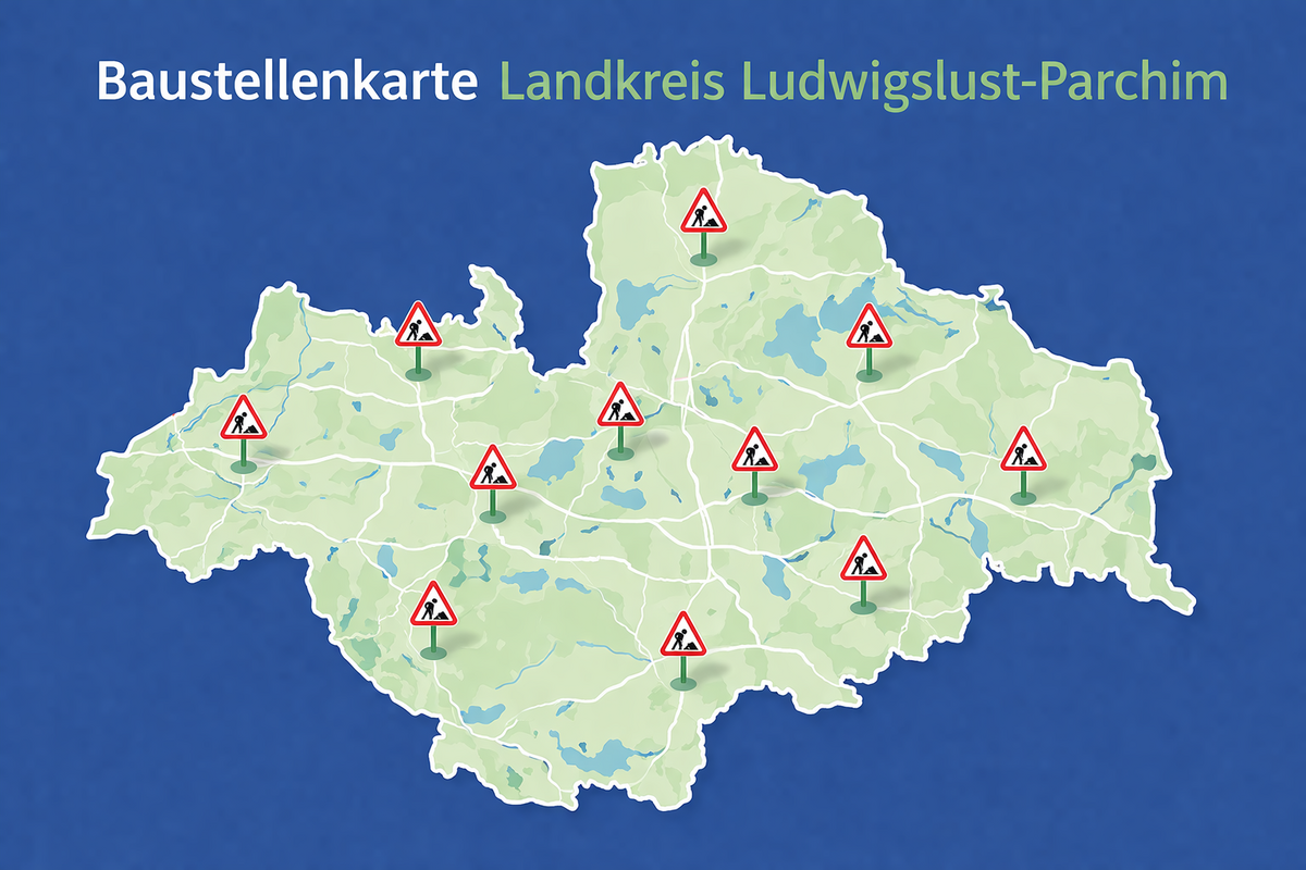 Baustellenkarte
