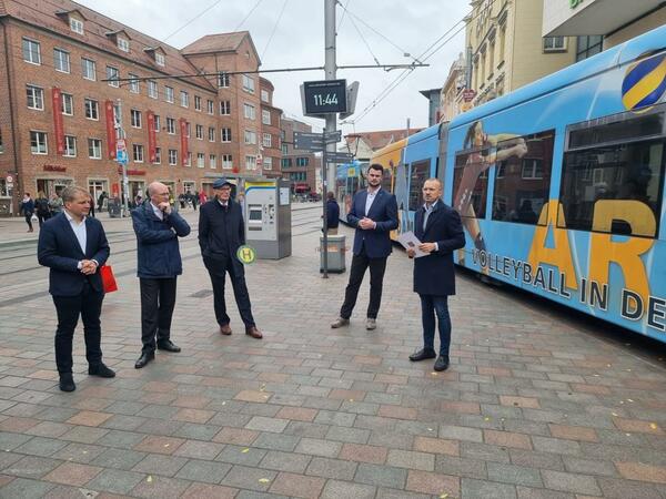 Treffen mit Minister Pegel in Schwerin zum Verkehrsverbund für Westmecklenbrg