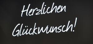 Herzlichen Glückwunsch