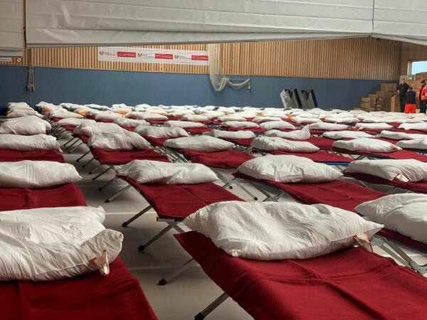 2022-03-05 Notunterkunft mit 200 Plätzen in Spornitz