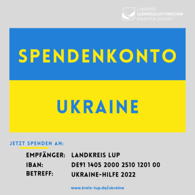 UKRAINE Spendenkonto