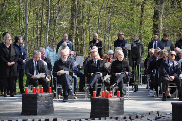 2022-05-02 Gemeinsames Erinnern am 77. Jahrestag der Befreiung des KZ Wöbbelin