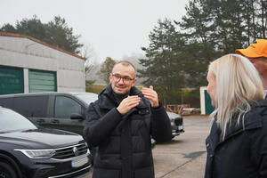 2022-11-25 Ein Jahr ASP - Landrat Stefan Sternberg im Gespräch